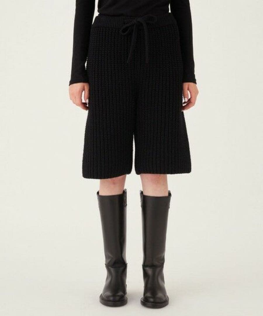 GALERIE VIE フレンチウールハーフパンツ