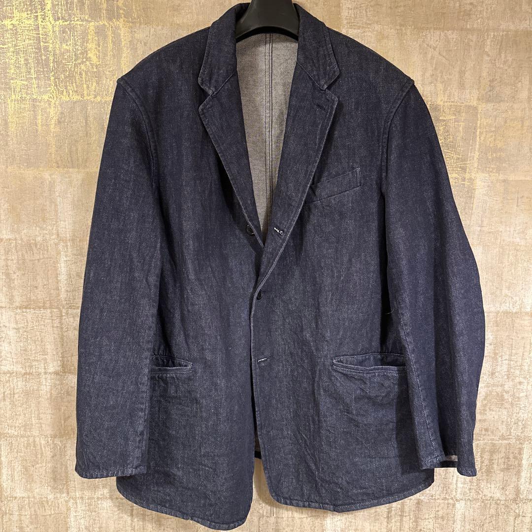 comoli ネイビーデニムジャケット