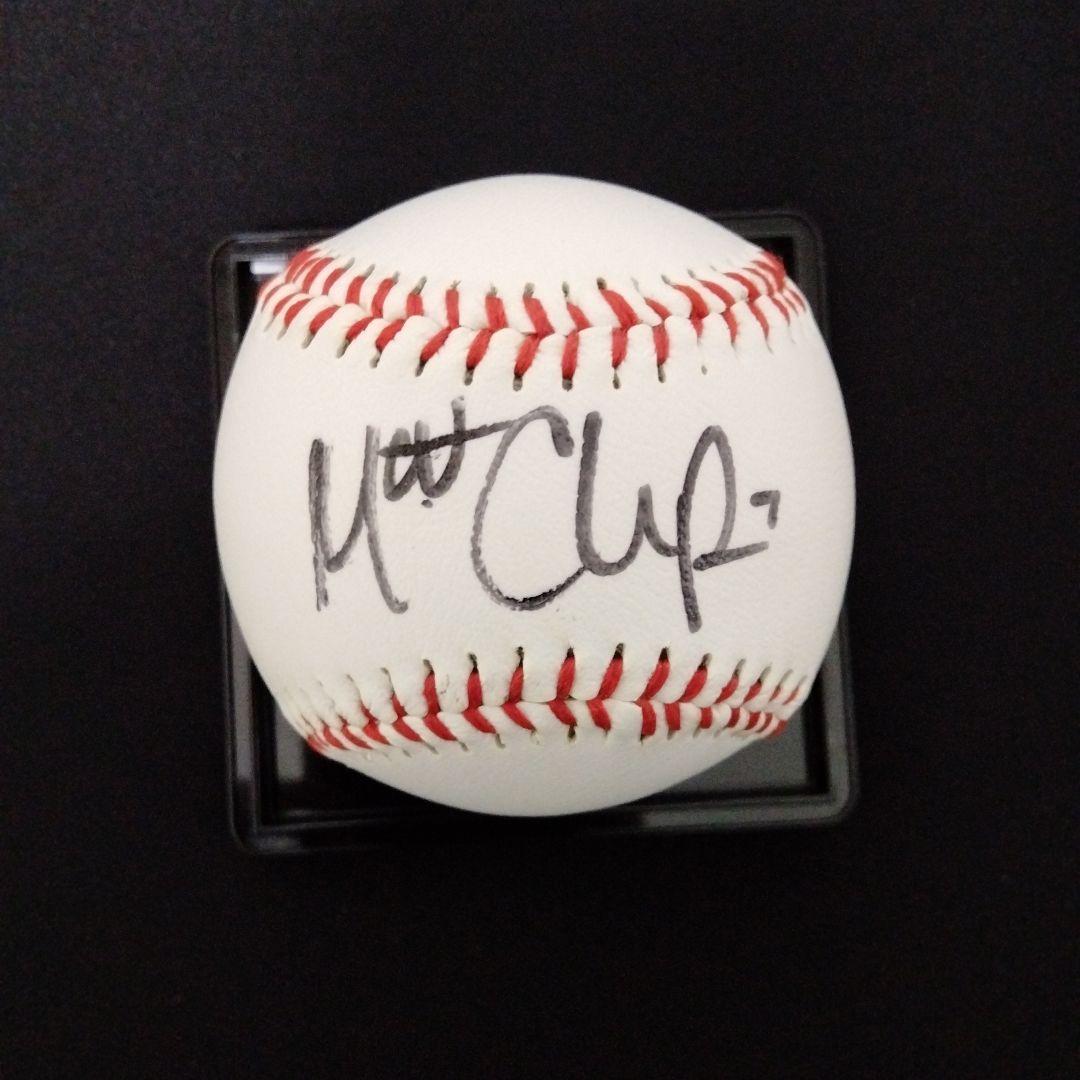 マット・チャップマン 直筆サイン入り野球ボール