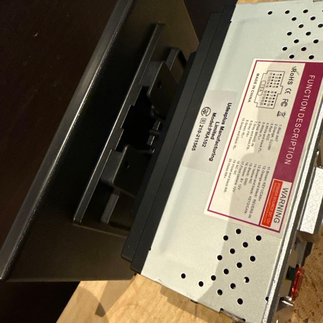 10.1インチ2DINオーディオディスプレイ PRA102