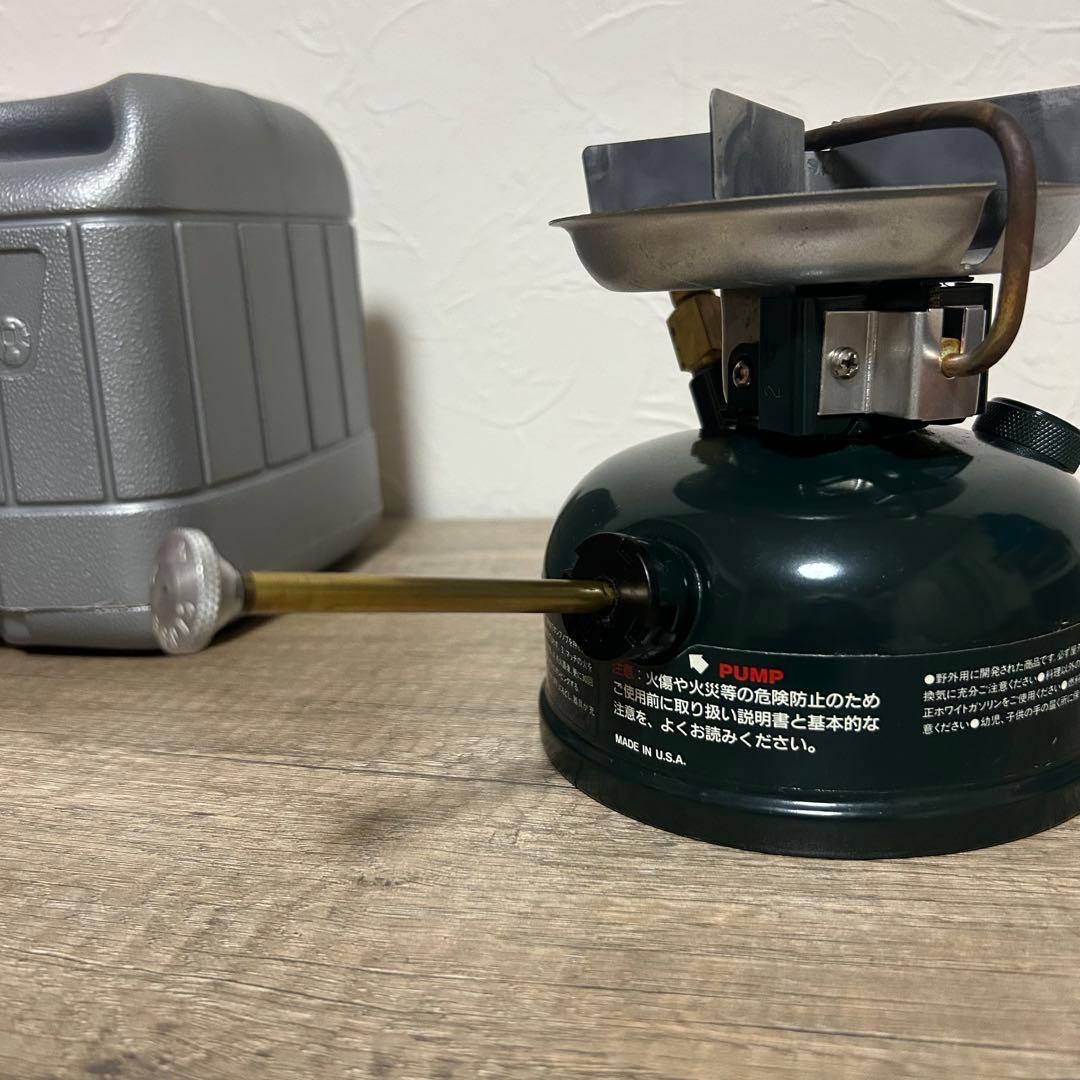 【美品】コールマン シングルバーナー 508A ストーブ　ケース付き