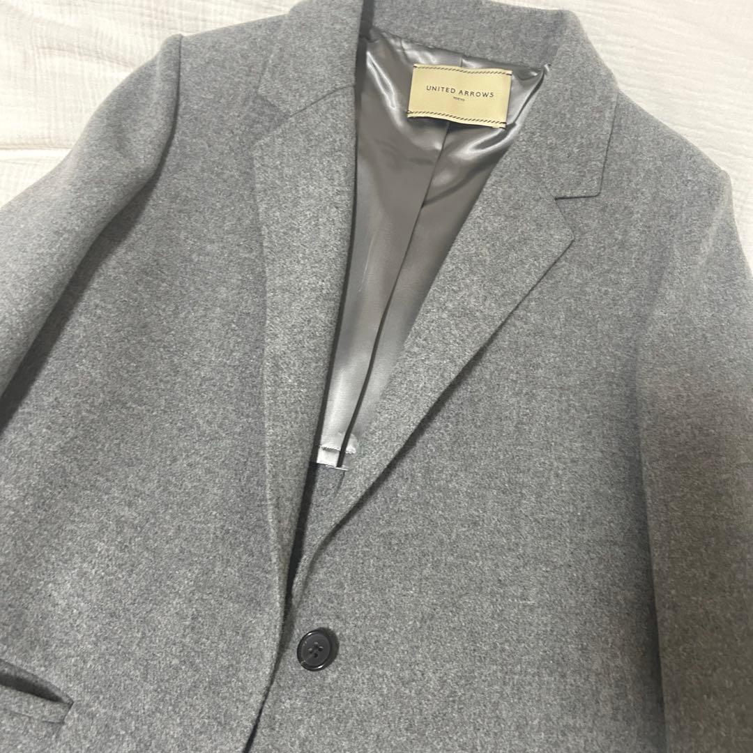 極美品！UNITED ARROWS リバー チェスターコート