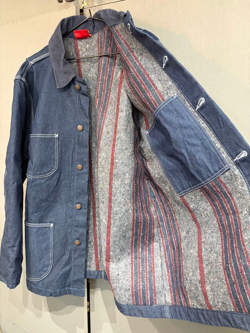 ディッキーズブランケットカバーオール/リーバイスフルカウントシアーズカーハート