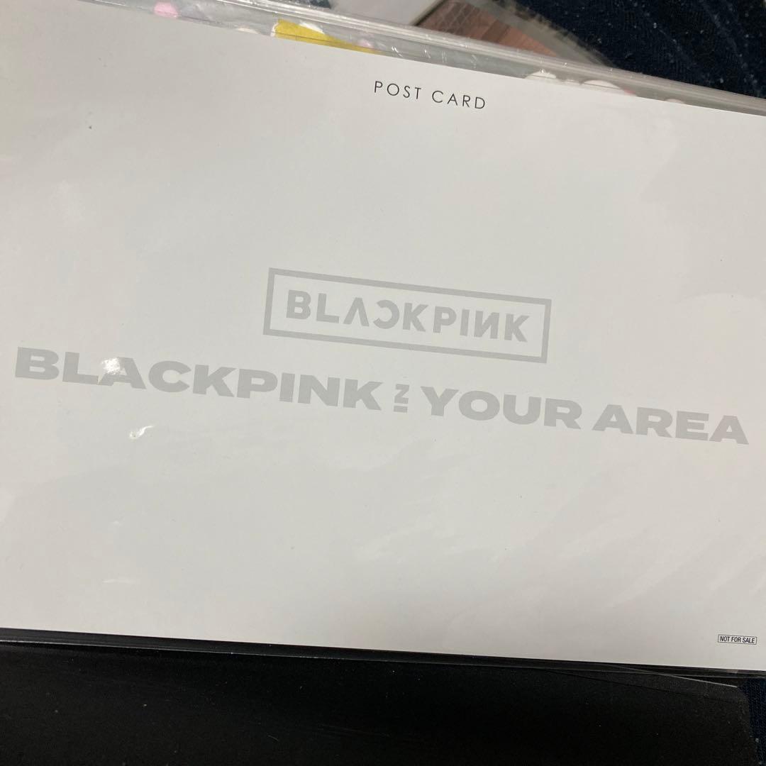 blackpink サイン　直筆　非売品公式ポストカード