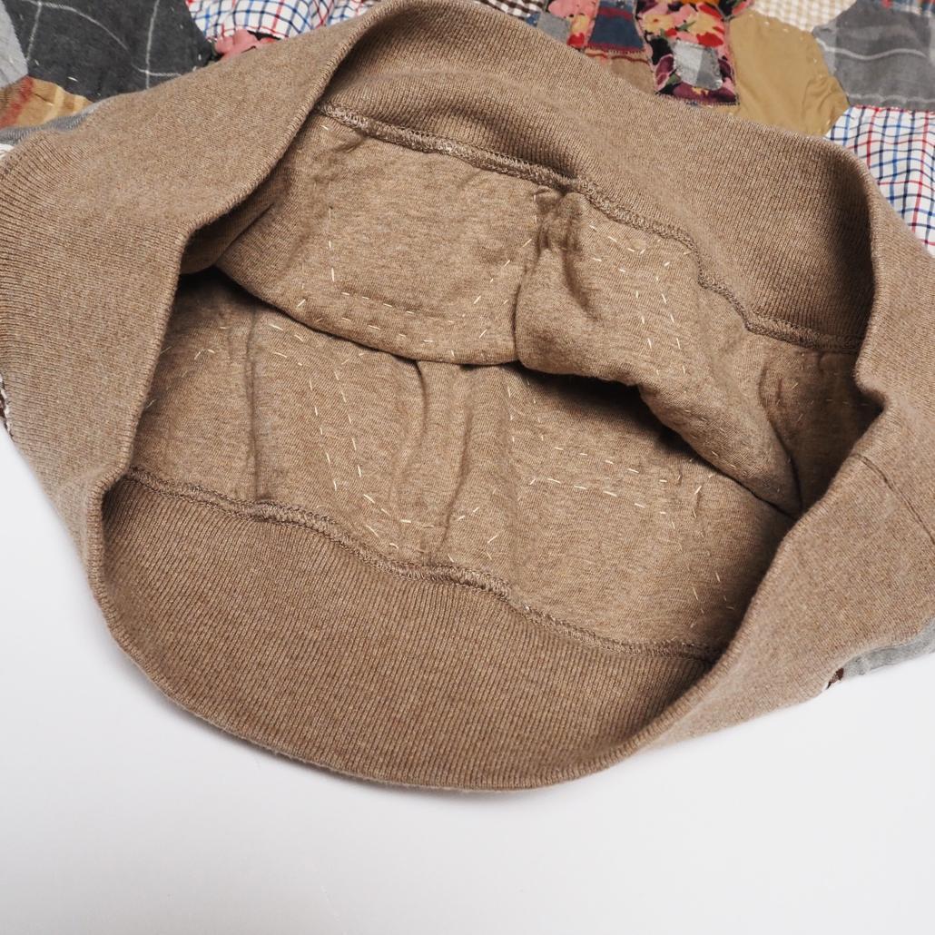 POLO RALPH LAUREN ポロベア パッチワーク キルティングスエット