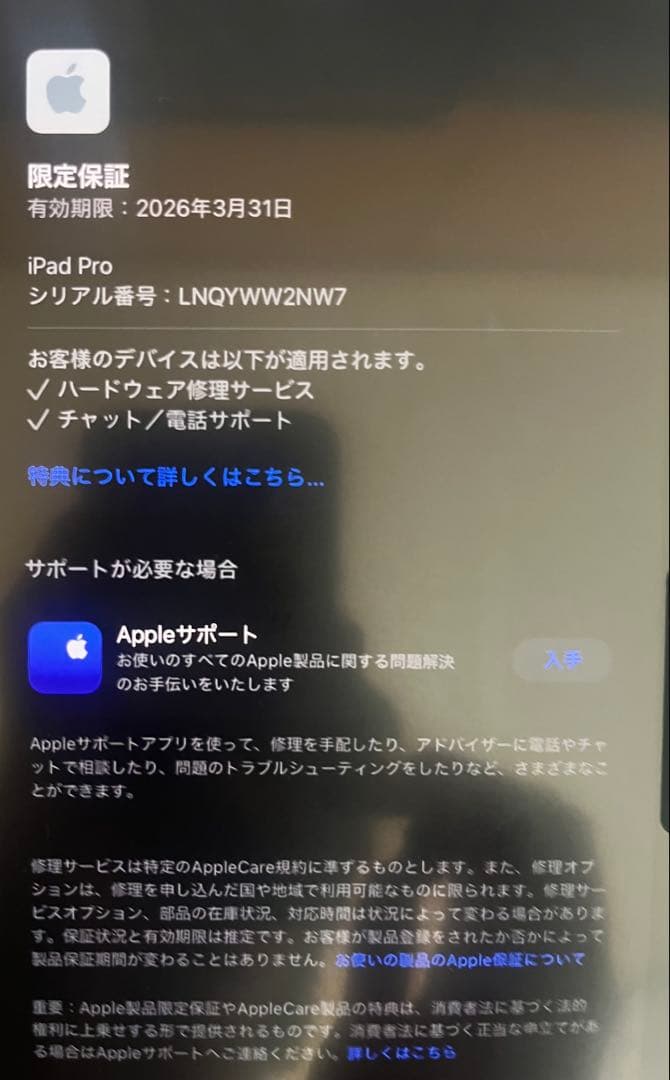 【本体】iPad Pro M4 11インチ+Apple Pencil +ケース