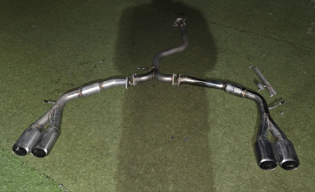 【地域限定送料無料】30系前期　アルヴェル　フジツボマフラー　4本出し