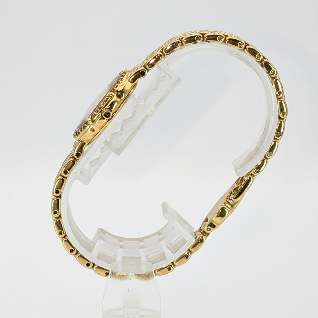 美品 エクセリーヌ セイコー SEIKO ダイヤベゼル シェル 腕時計 クォーツ