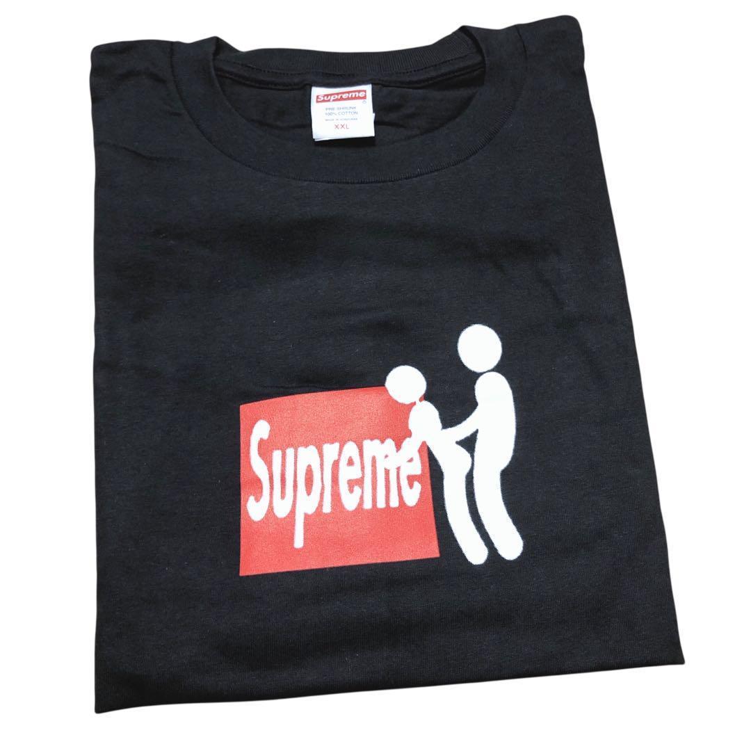 ★新品 Supreme Stick Tee シュプリーム スティックT 黒XXL