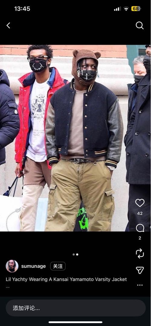 kansai yamamoto 90s vintage レーザースタジャン