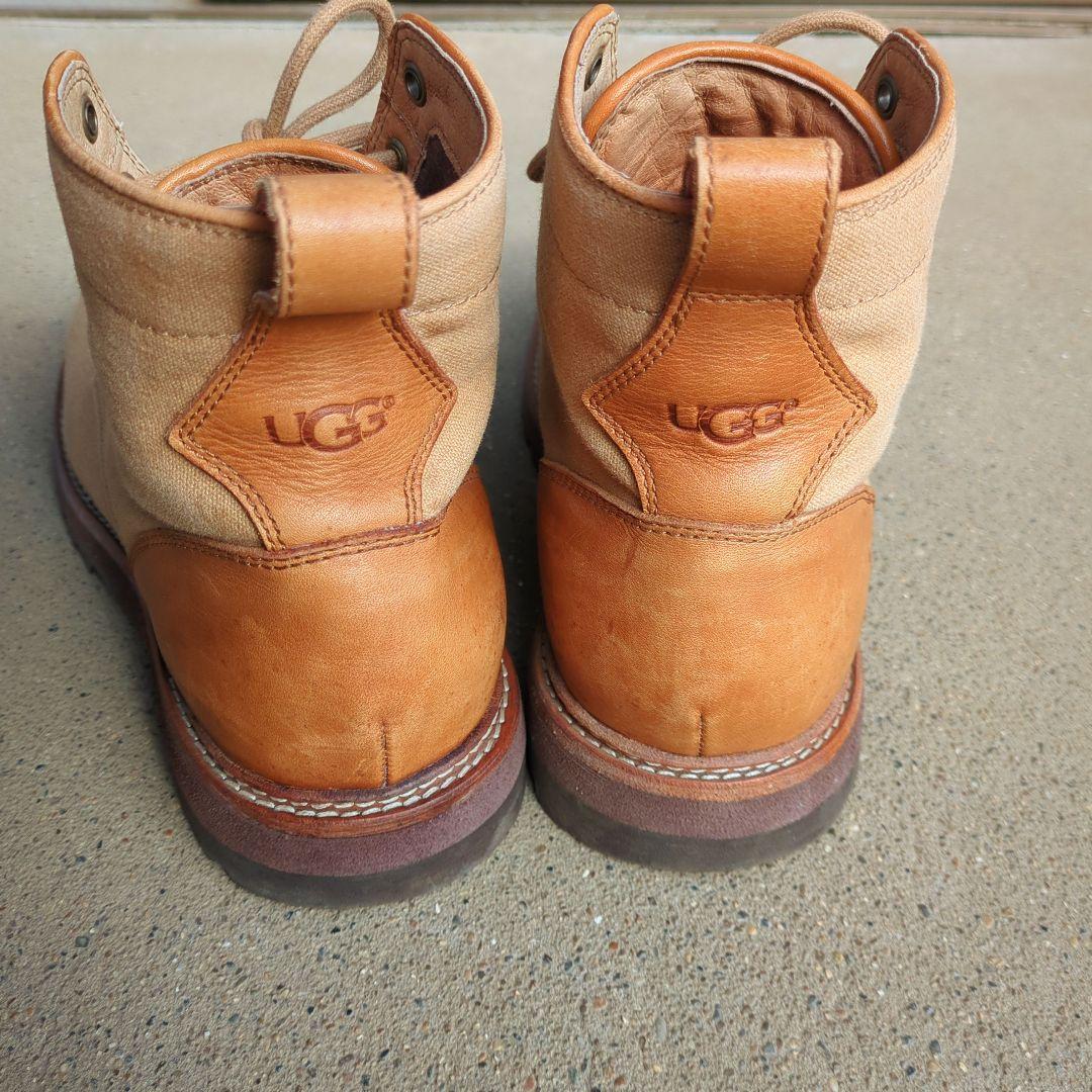 値下げ中！UGG ベージュ ワークブーツ　27cm