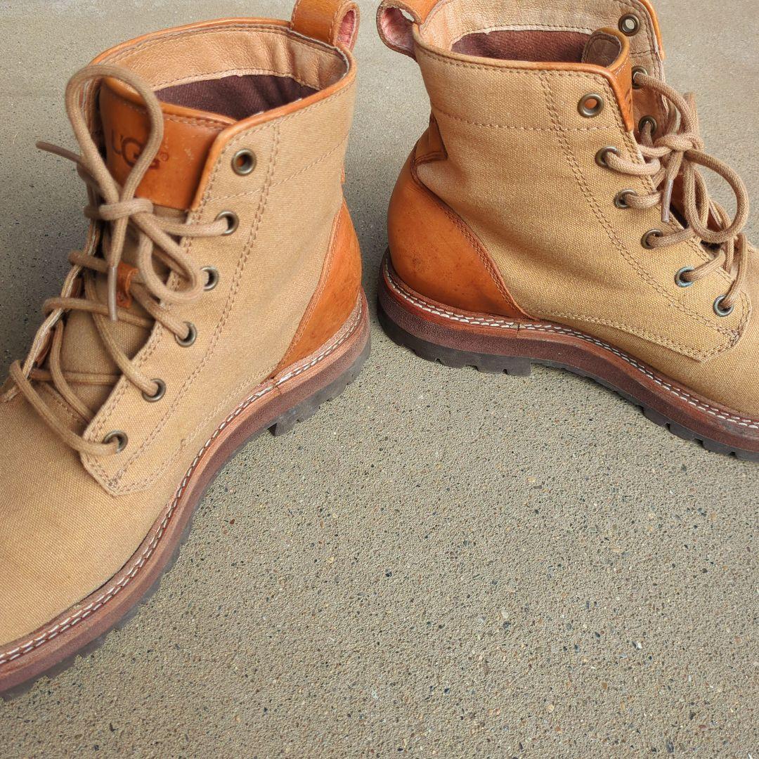 値下げ中！UGG ベージュ ワークブーツ　27cm