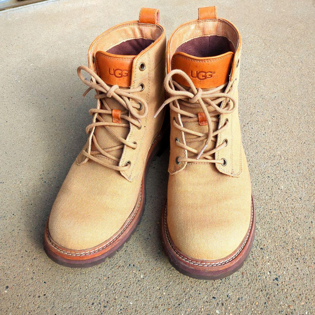 値下げ中！UGG ベージュ ワークブーツ　27cm