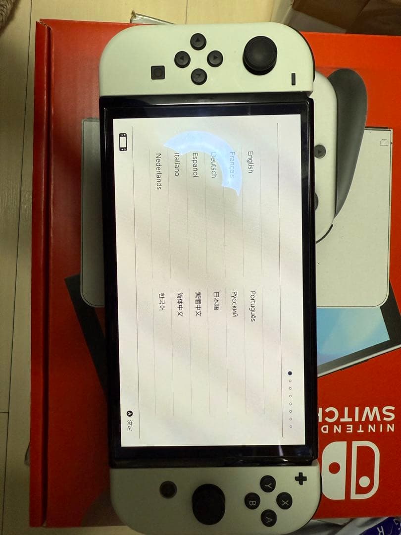 Nintendo Switch 有機EL本体 + ソフト4本付き