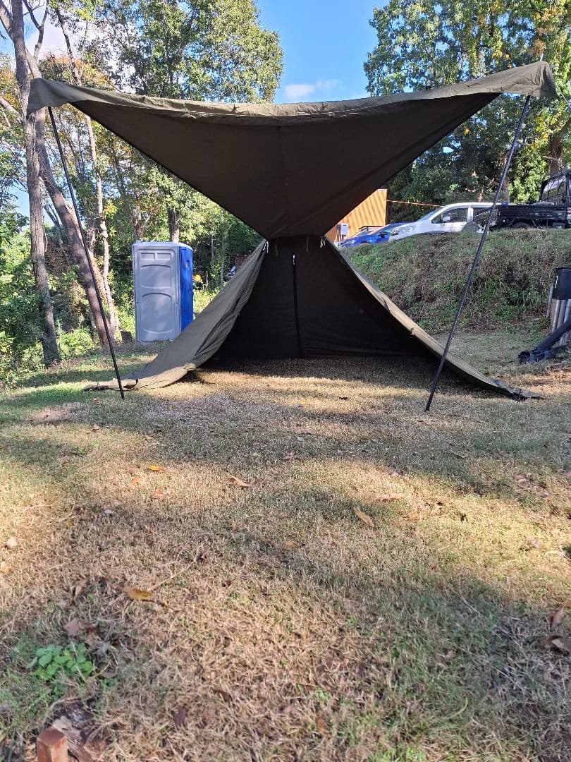 WAQ TC SOLO DX 薪ストーブ ソロテント 廃盤フロントウォール付属