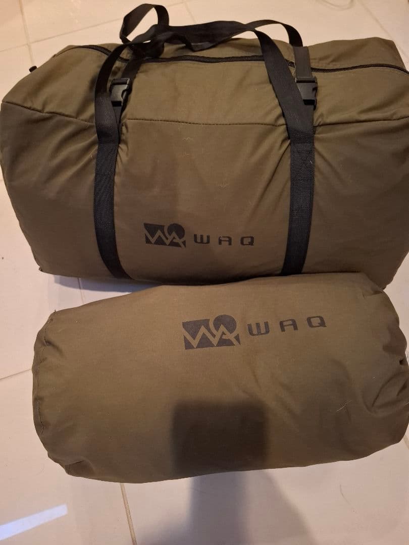 WAQ TC SOLO DX 薪ストーブ ソロテント 廃盤フロントウォール付属