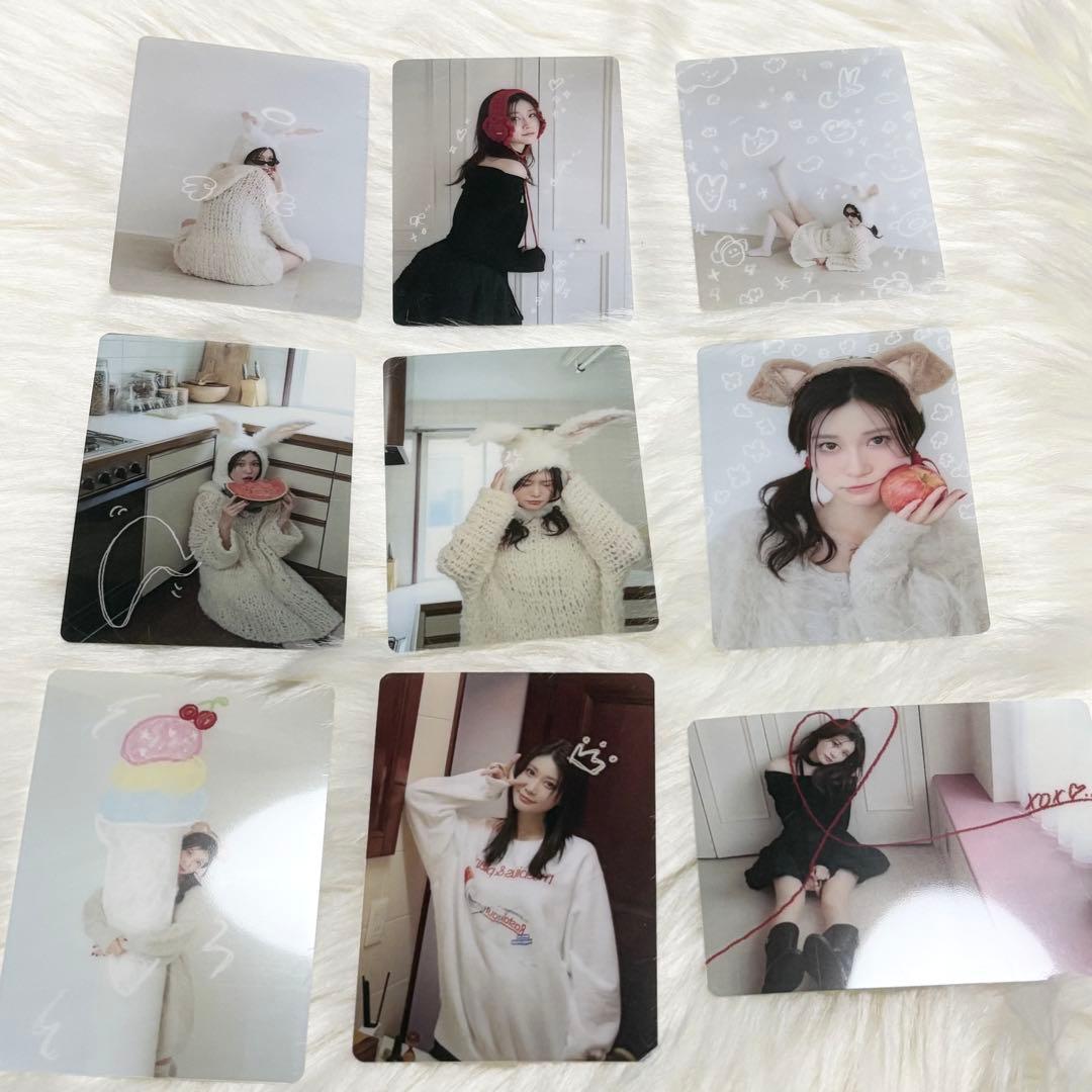 生見愛瑠 めるる クリアトレカ コンプ アクリルキーホルダー ファンクラブ限定