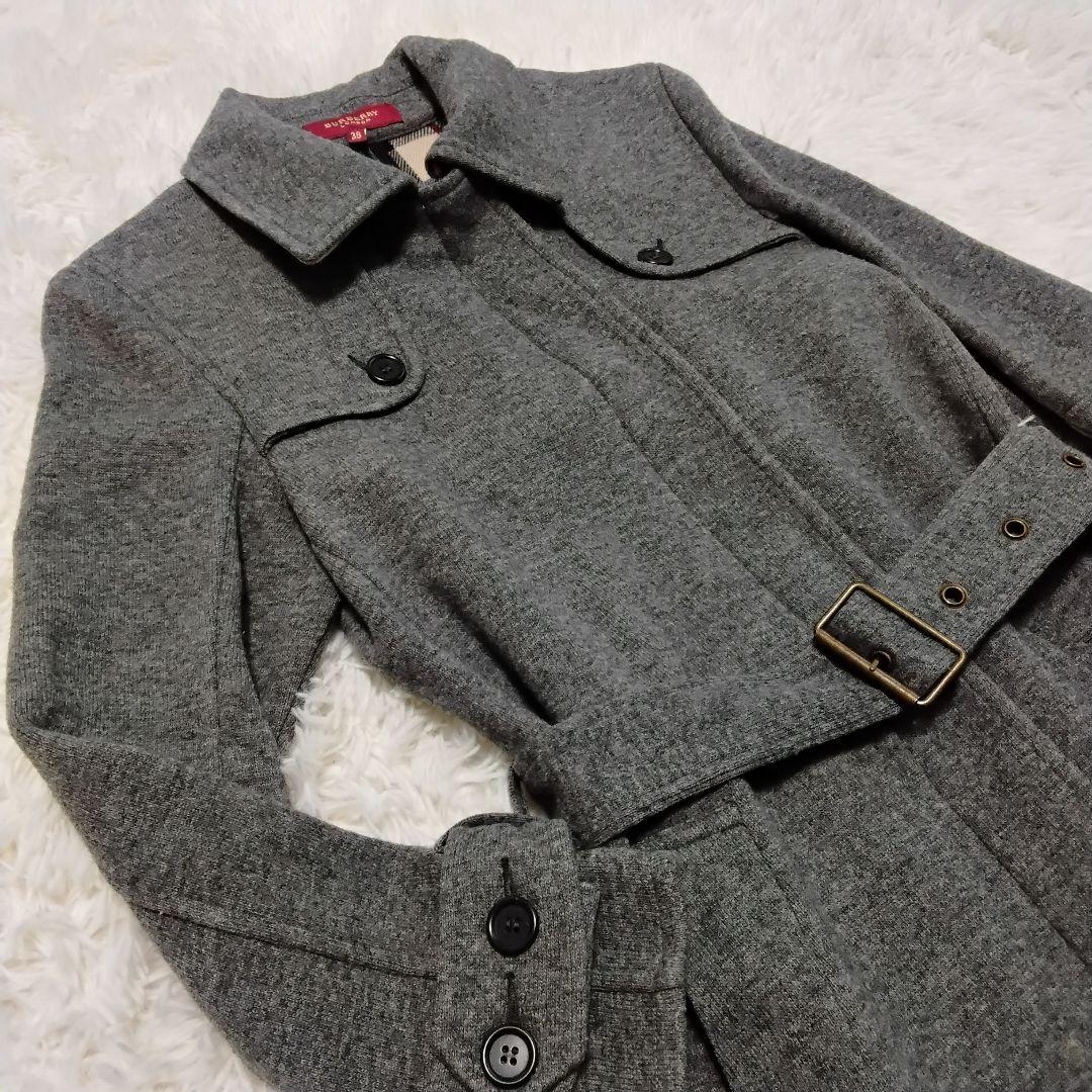 【極美品】BURBERRY LONDON グレー ジャケット　ノバチェック