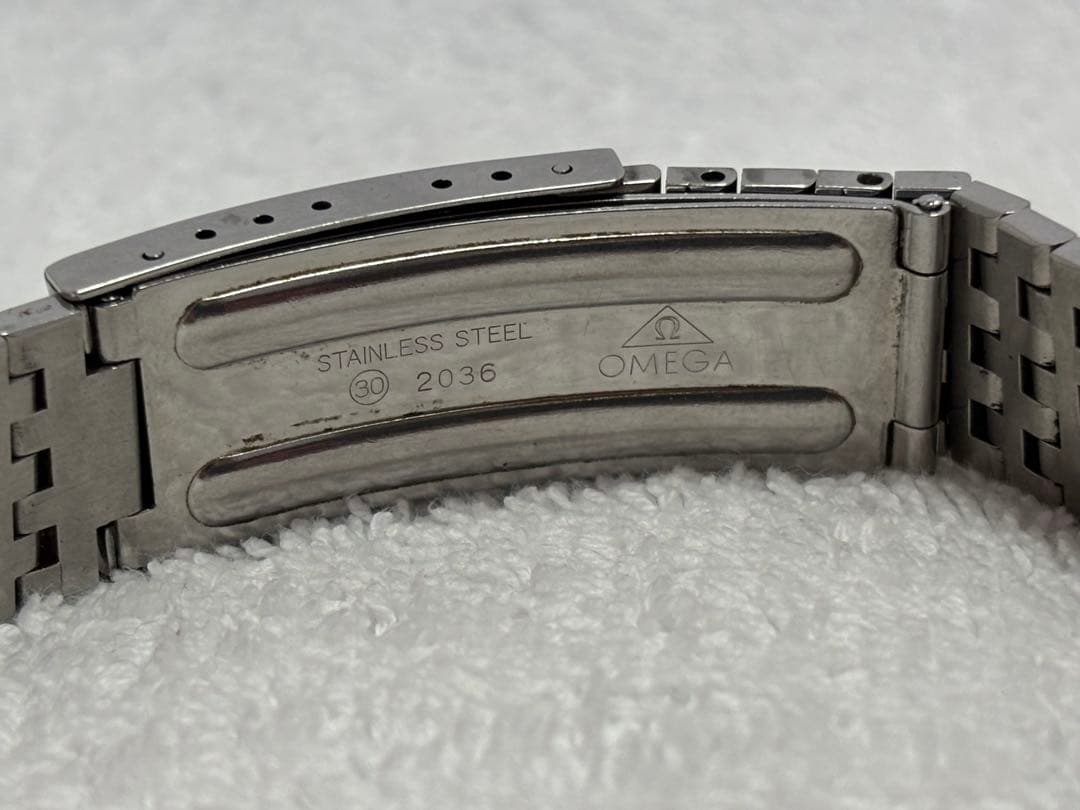 OMEGA オメガ 純正ブレス ベルト 取付幅 19mm【2036】FF056