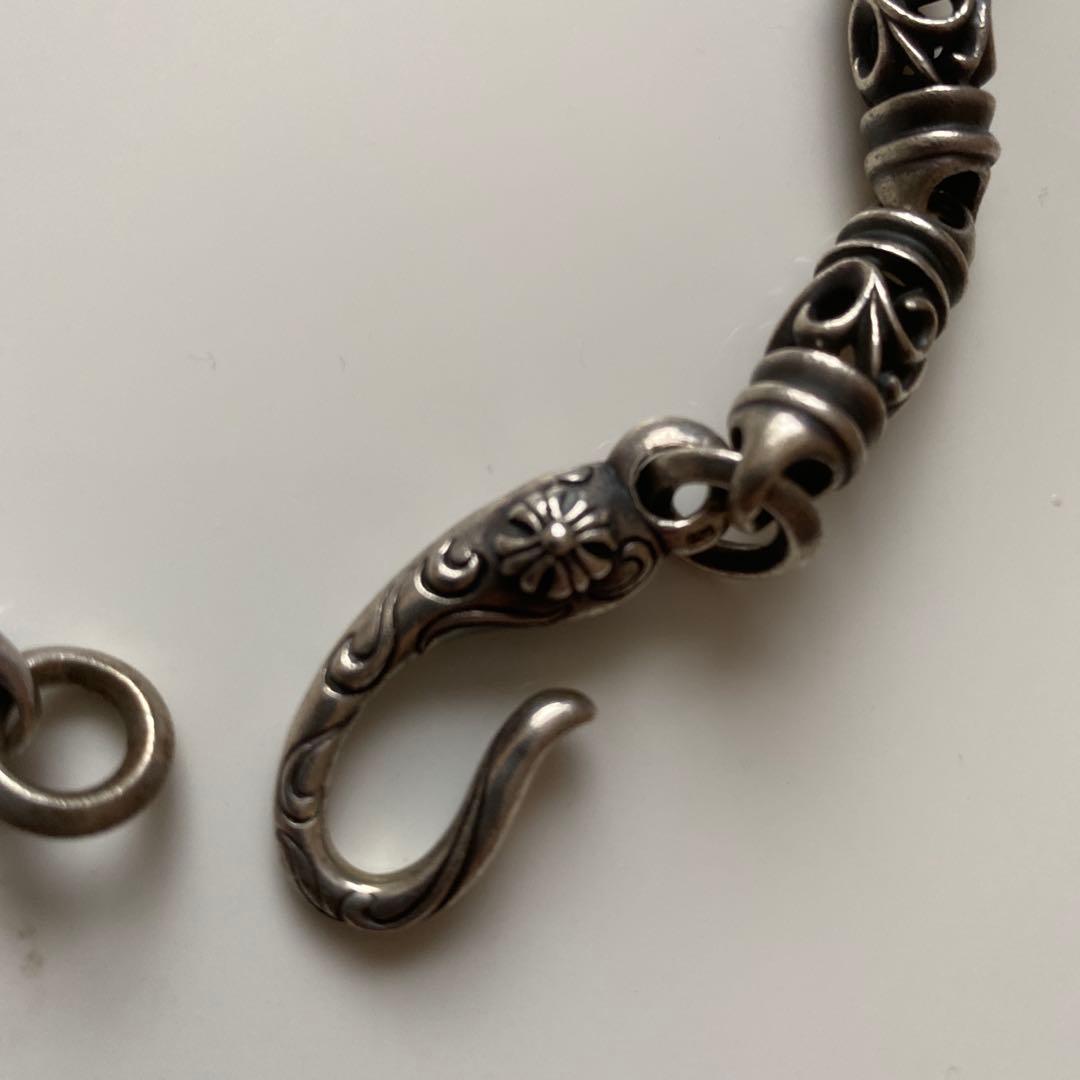 ウォレットチェーン　シルバー925 クロス