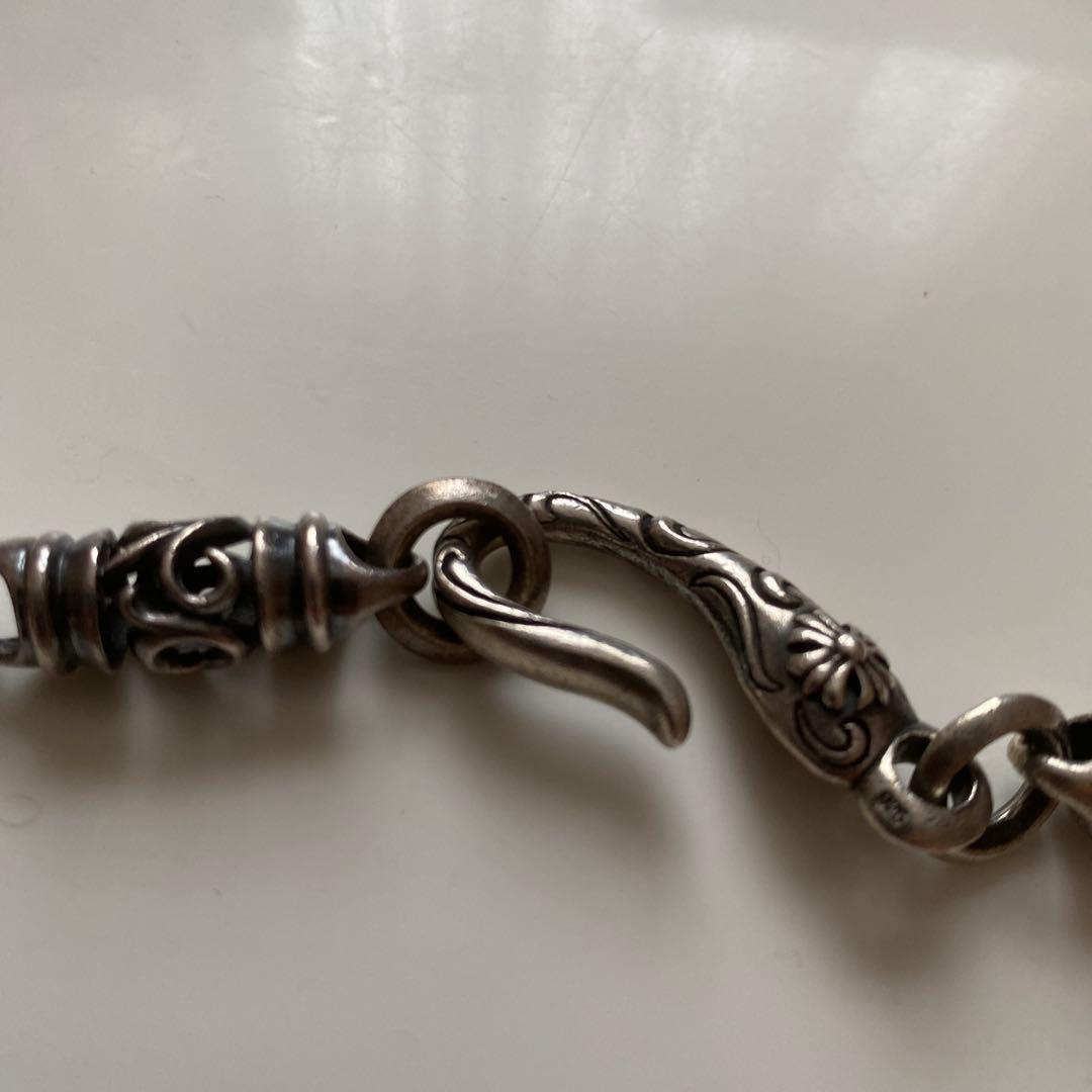 ウォレットチェーン　シルバー925 クロス