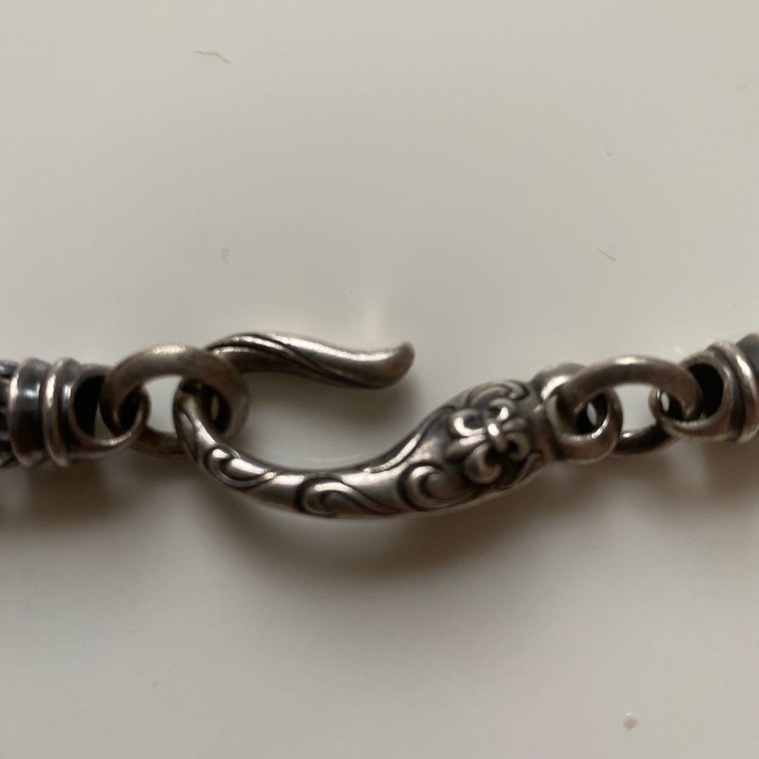 ウォレットチェーン　シルバー925 クロス