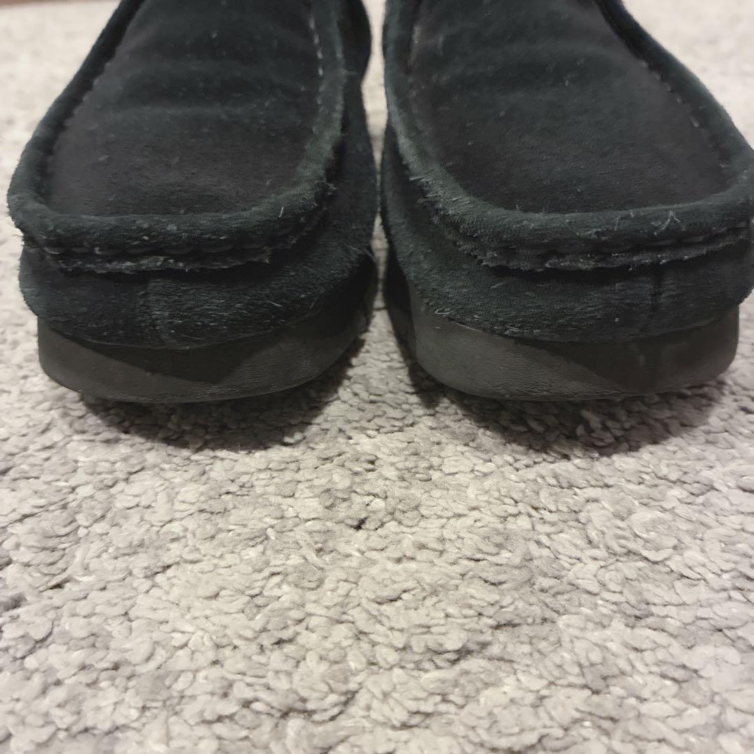 クラークス ワラビー GTX ゴアテックス ブラック UK7 25.5