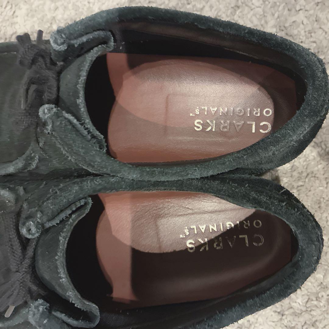 クラークス ワラビー GTX ゴアテックス ブラック UK7 25.5