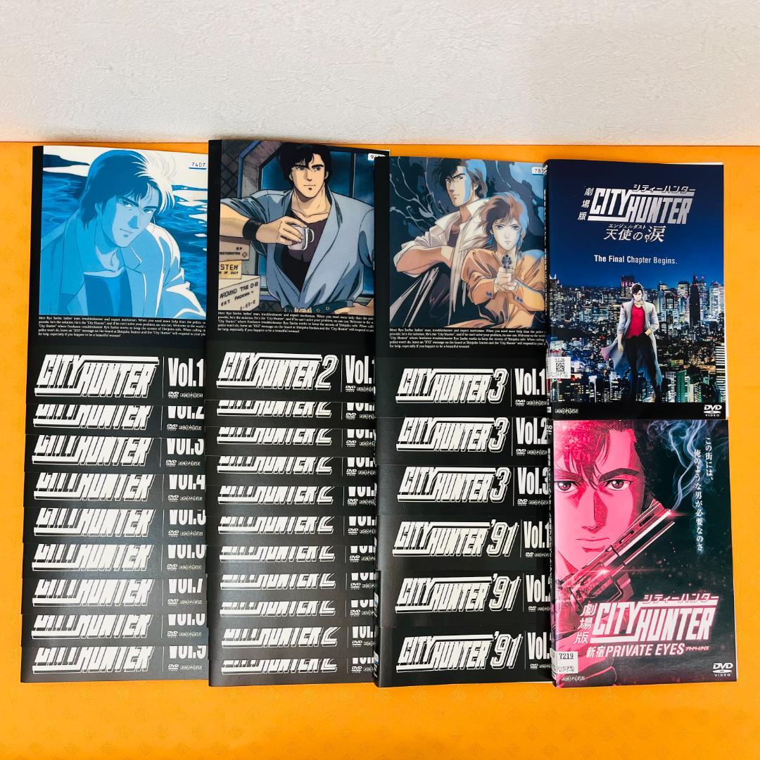 『CITY HUNTER シリーズ』計28巻セット レンタル使用済DVD