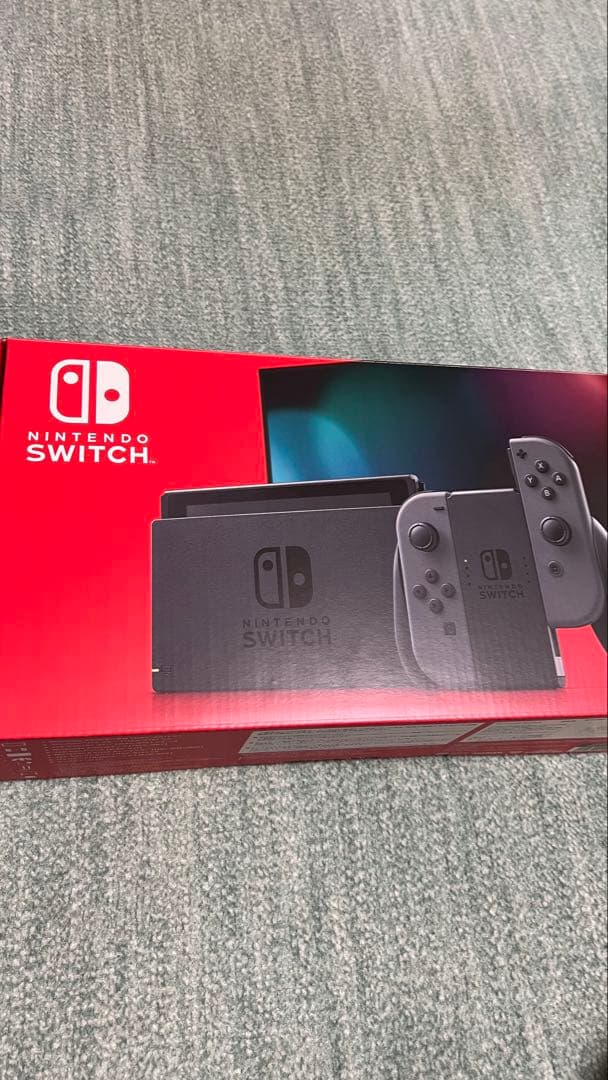 Nintendo Switch 本体 グレー Joy-Con付き（ジャンク品）