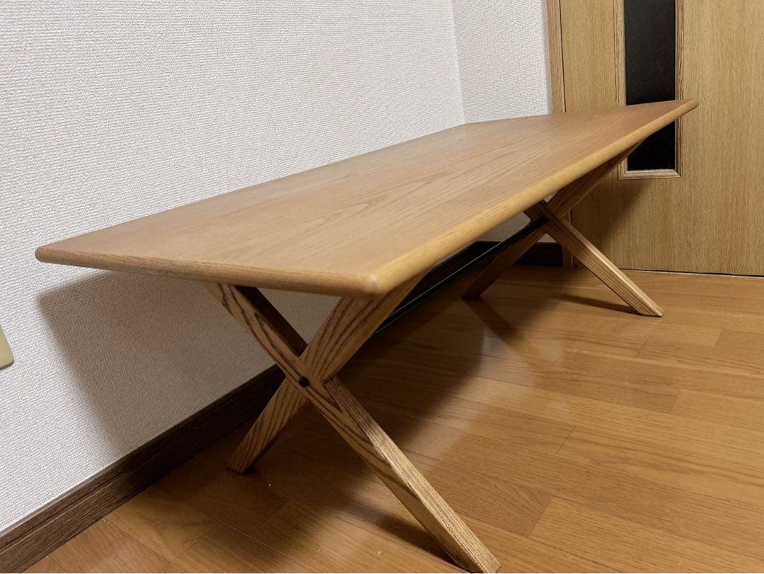 【たのメル便】unico ローテーブル リビングテーブル 説明書付き