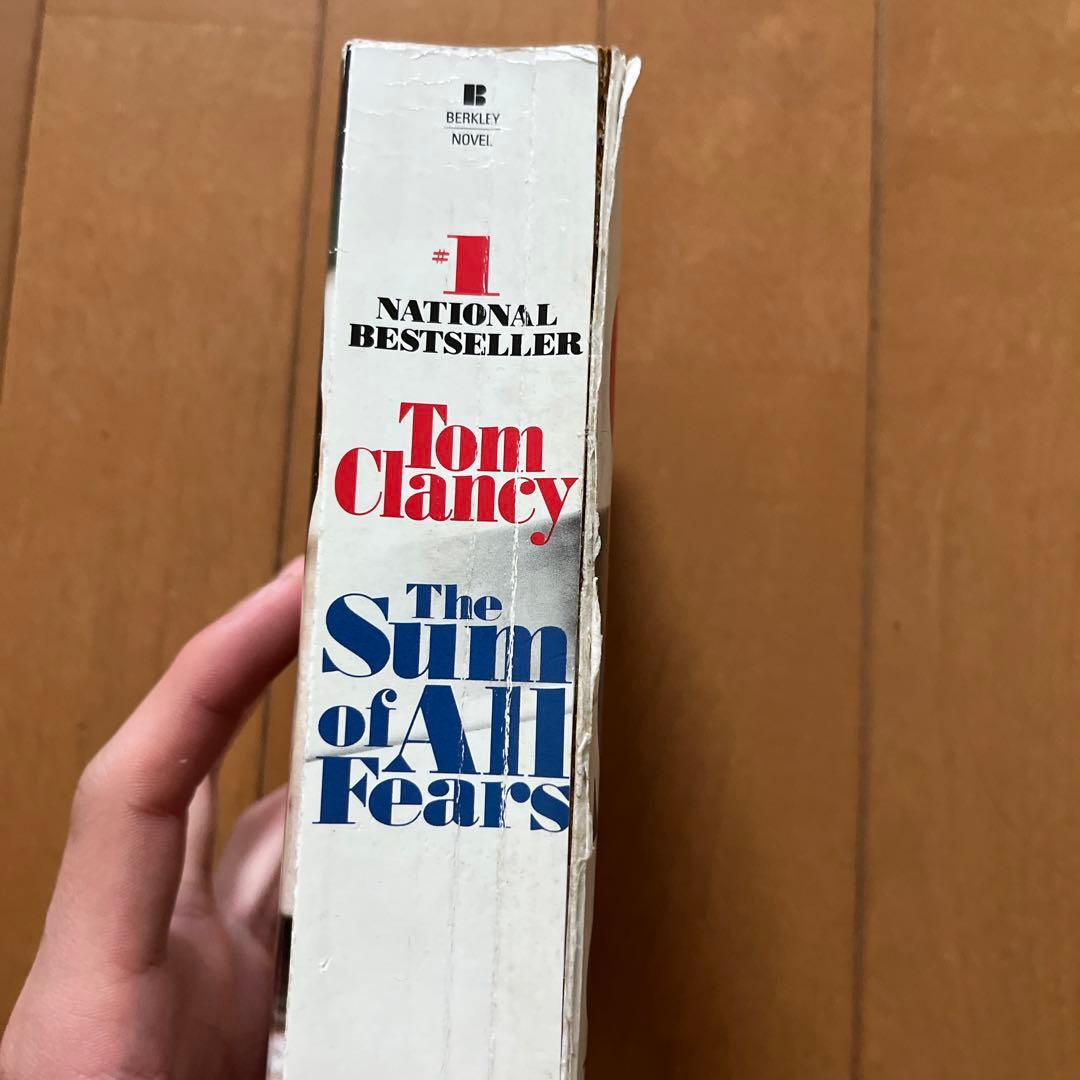 洋書　Tom Clancy The sum of fears