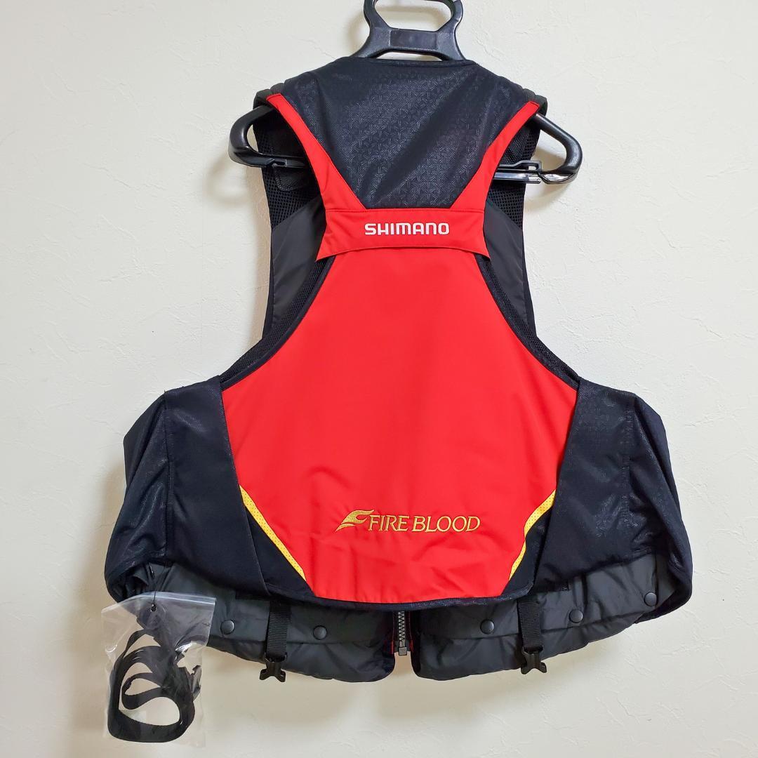 ⭐新品　シマノリミテッドプロ フローティングベスト ブラッドレッド　2XL　磯