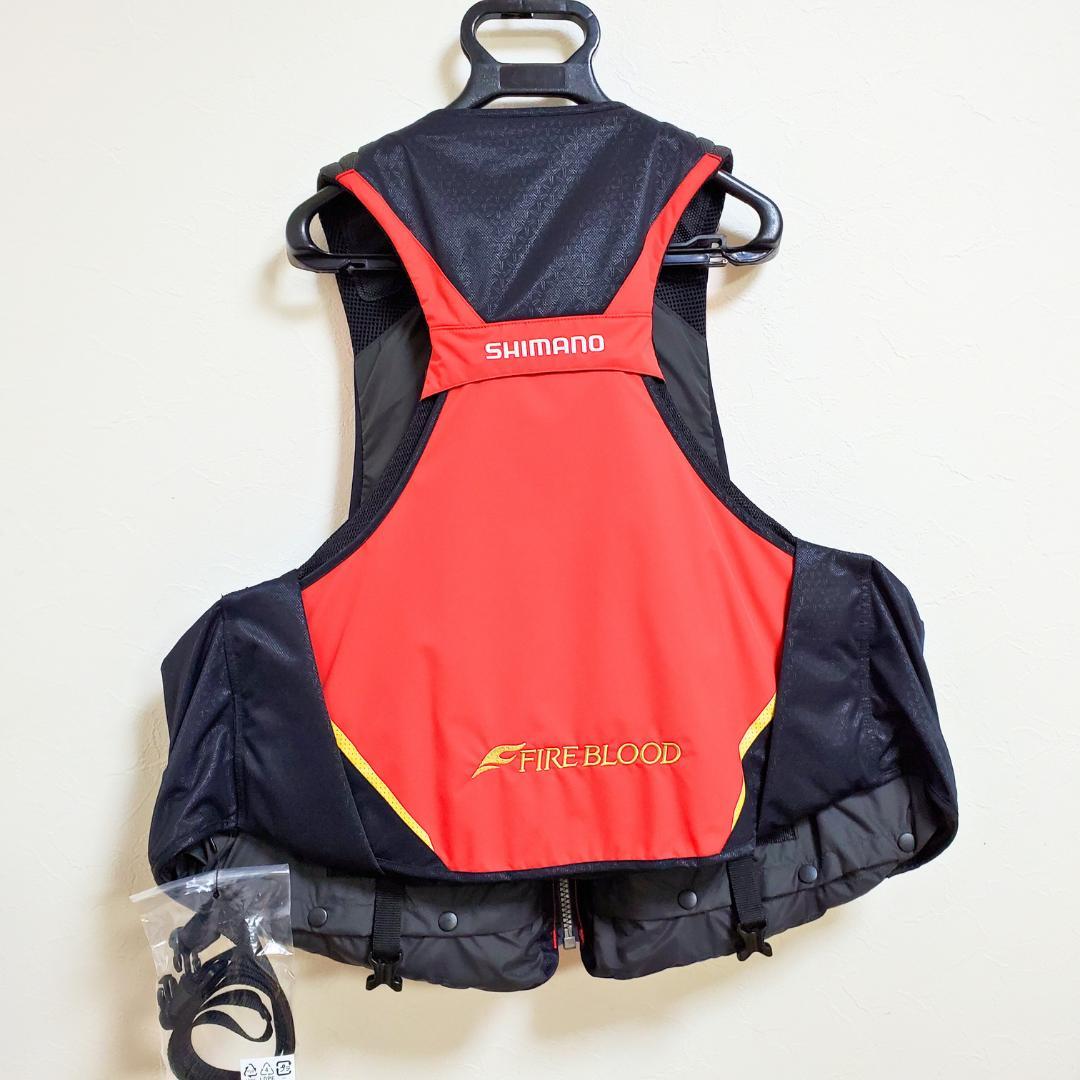 ⭐新品　シマノリミテッドプロ フローティングベスト ブラッドレッド　2XL　磯