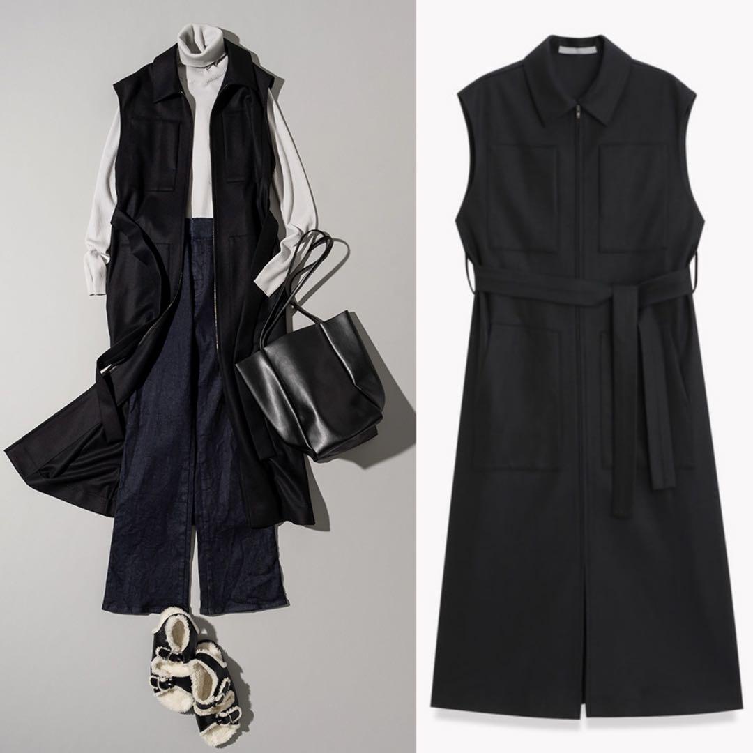 theory luxe 2WAY ロングジレ ロングワンピース