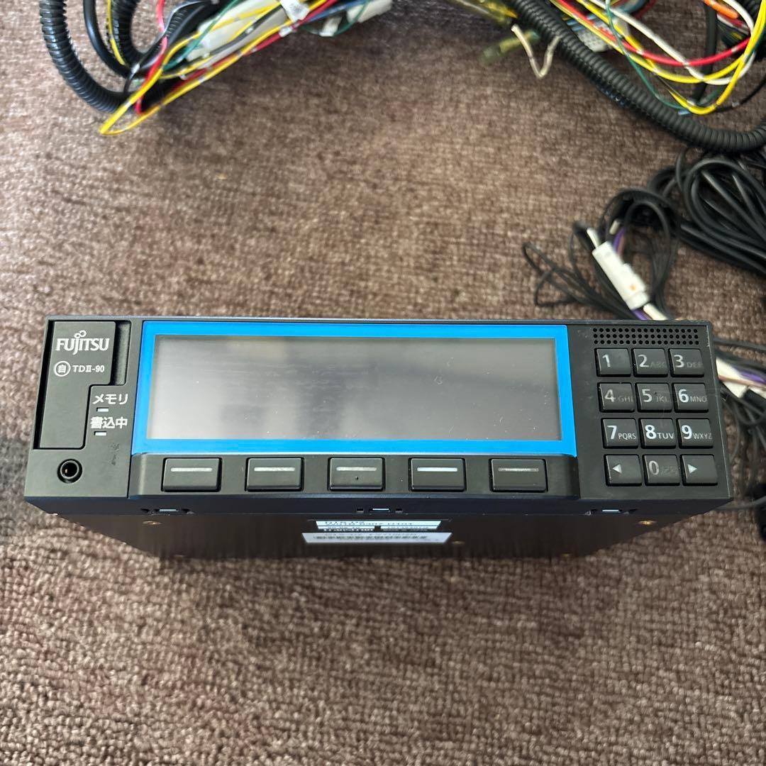 TDⅡ-90デジタルタコグラフ本体と配線一式