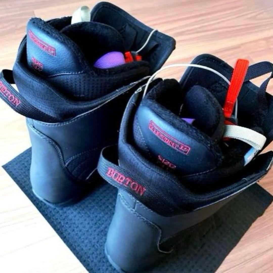 【セール！】Burton ミント BOA スノーボードブーツ 23cm ブラック