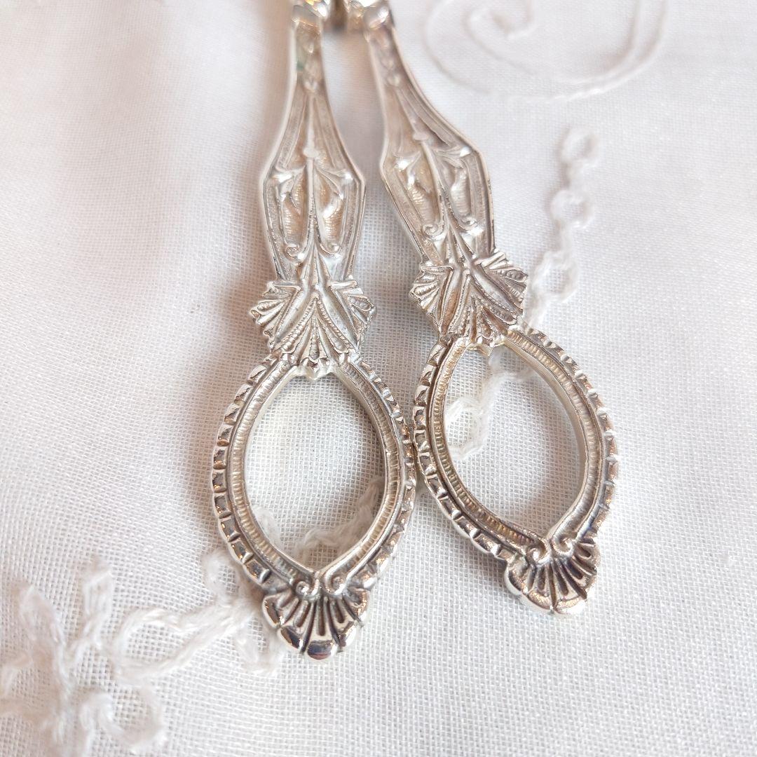 マッピング＆ウエッブ　グレープシザー　シルバープレート　アンティーク　イギリス