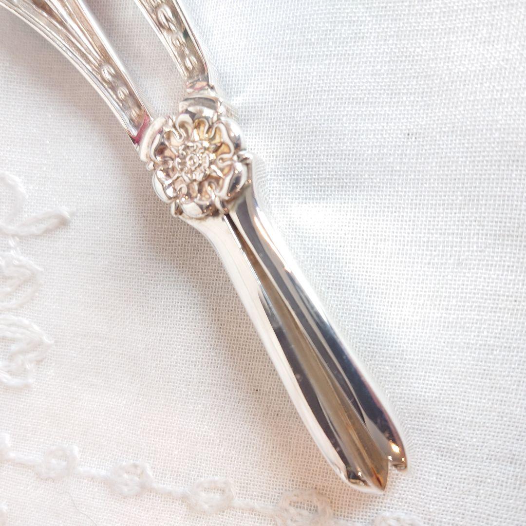 マッピング＆ウエッブ　グレープシザー　シルバープレート　アンティーク　イギリス