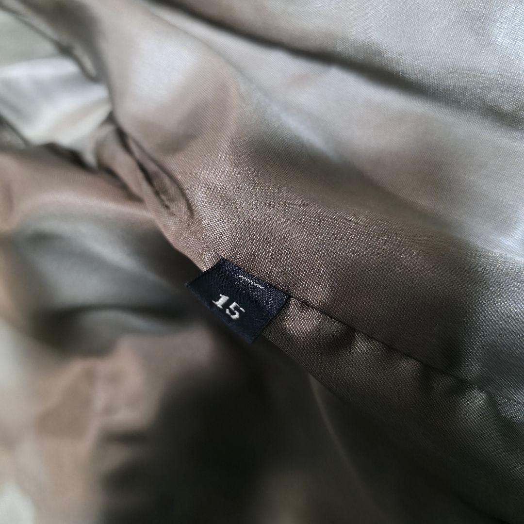 美品 デミバフミンク ファーコート リアルファー 15 XXL位 極太袖 毛皮