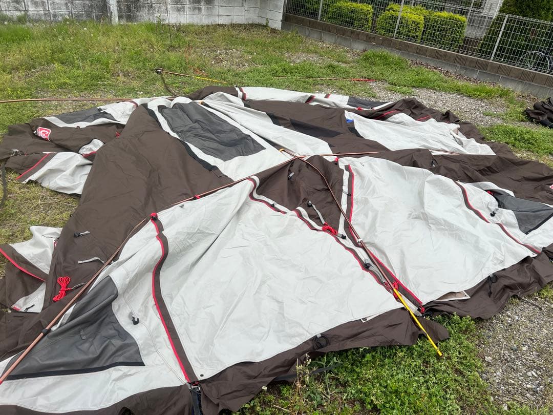 コールマン　コクーン3完品！オプションクリアウォール付属！　3年未満１０回以下！