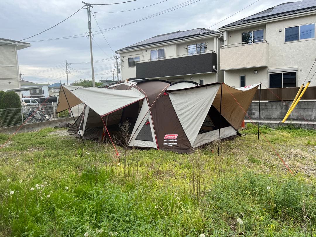 コールマン　コクーン3完品！オプションクリアウォール付属！　3年未満１０回以下！