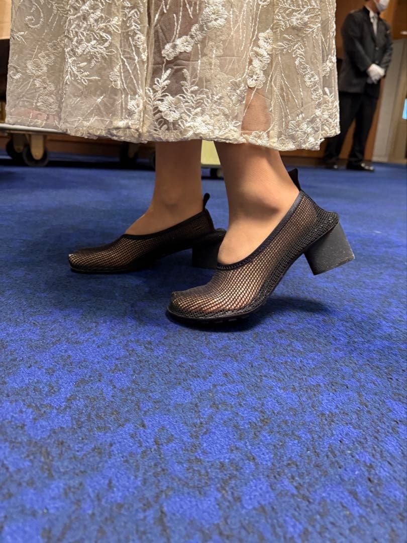 【Acka.】lace flare dress※値引不可