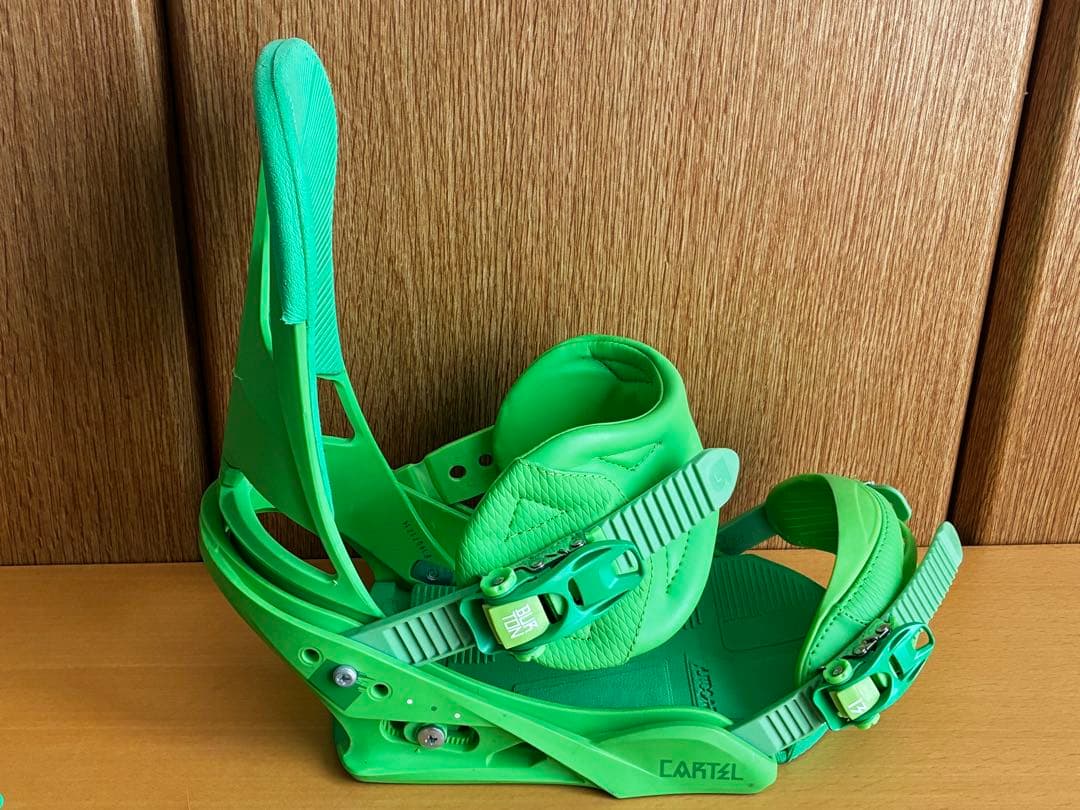 BURTONバインディング【CARTELカーテル（メンズMサイズ）】黄緑