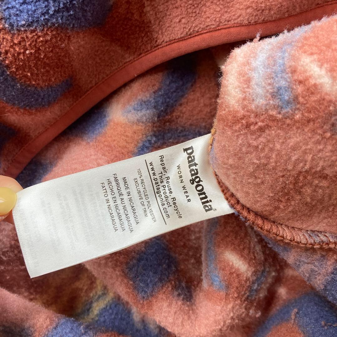 パタゴニア シンチラ スナップボタン フリースプルオーバーXXS