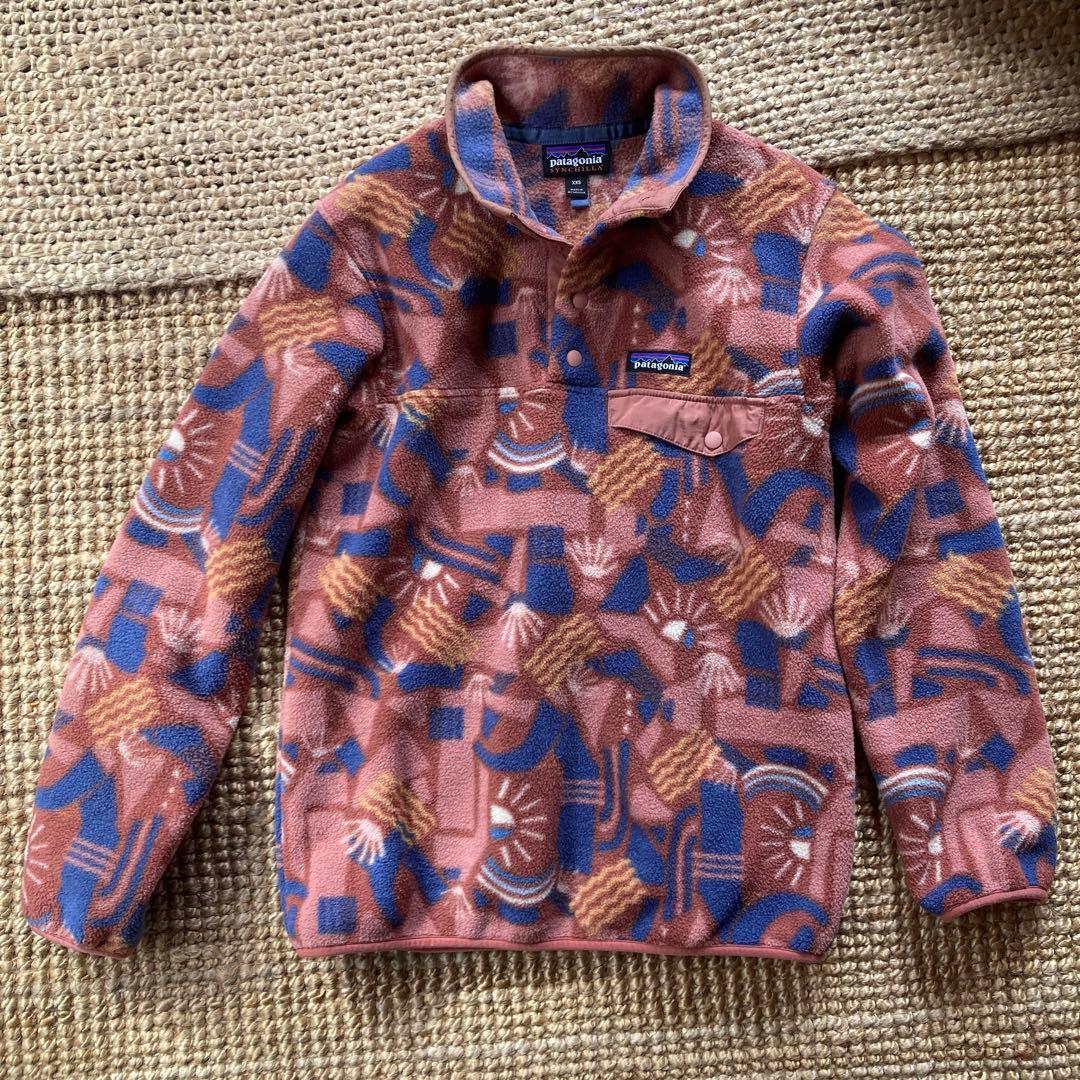 パタゴニア シンチラ スナップボタン フリースプルオーバーXXS