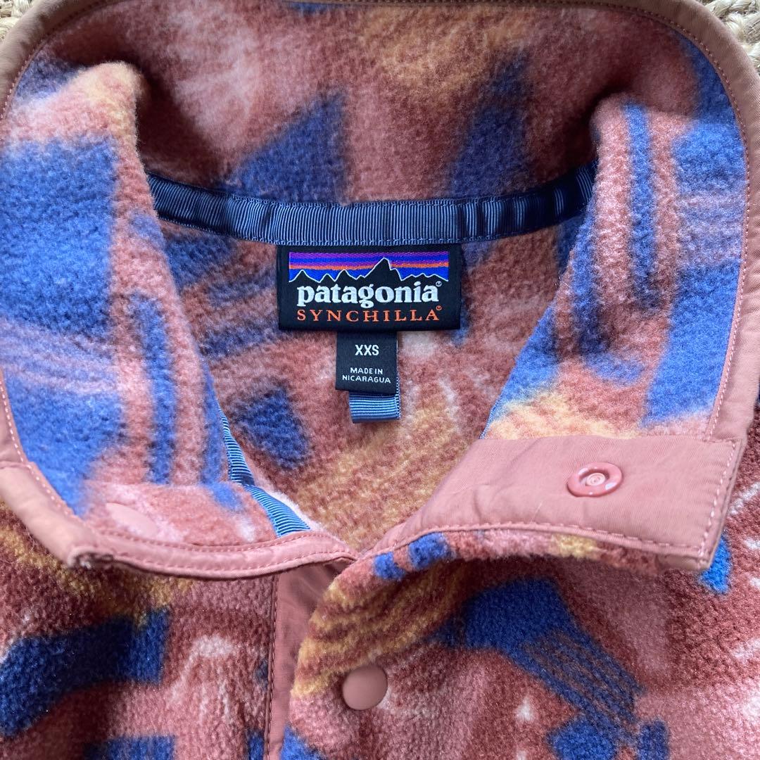 パタゴニア シンチラ スナップボタン フリースプルオーバーXXS