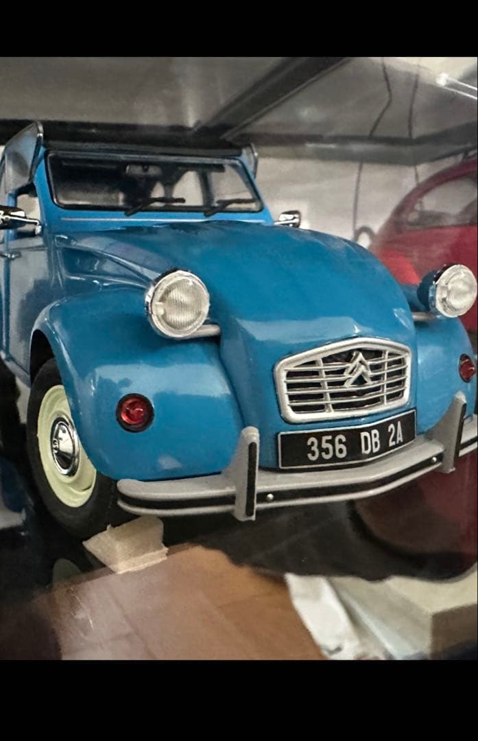 SOLIDOシトロエン 2CV ブルーミニカー