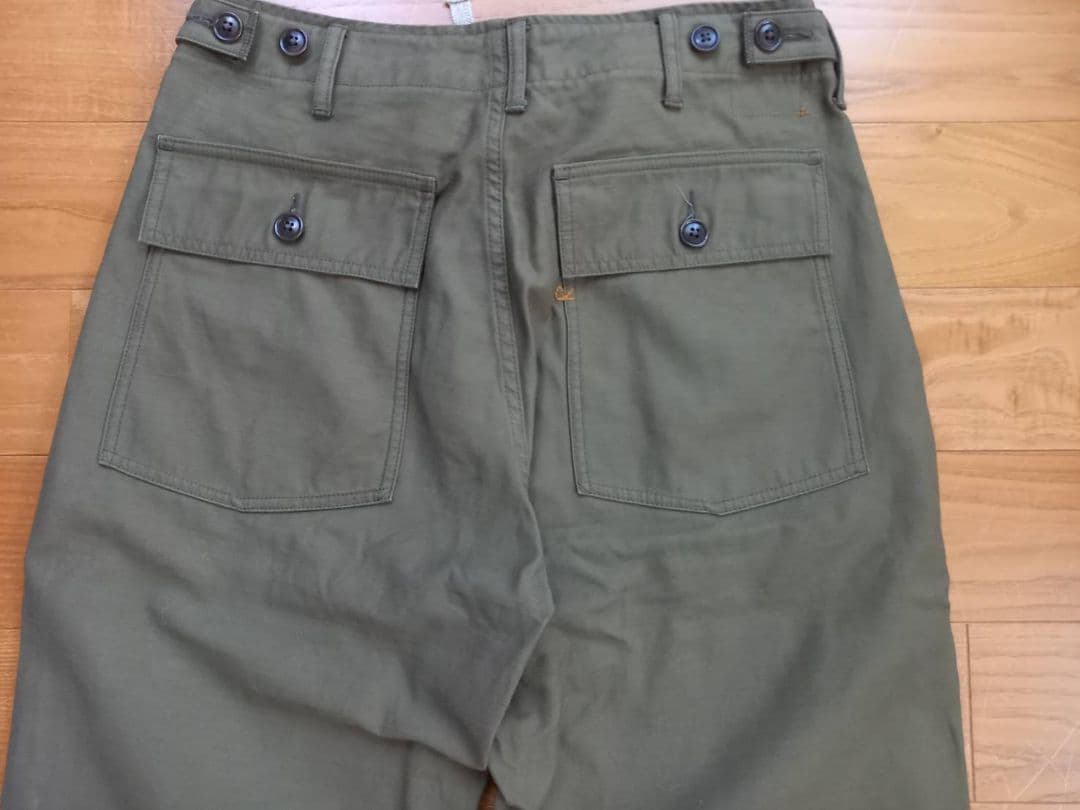 新品！45R バックサテン 908ベイカーパンツ