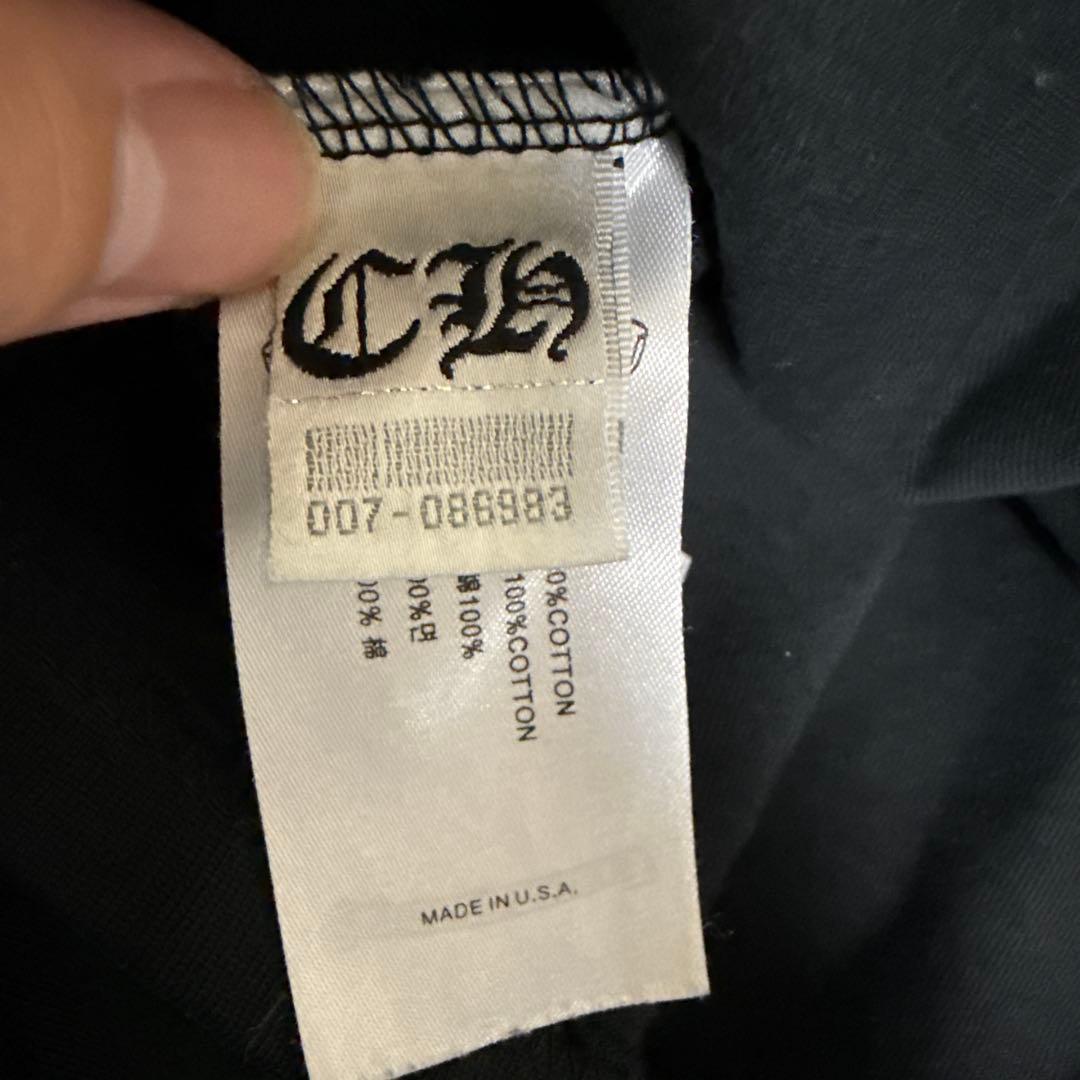 CHROME HEARTS ブラック ロングスリーブ